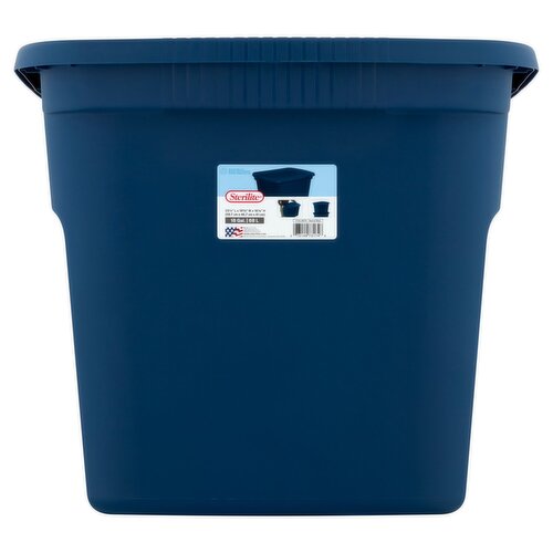 Sterilite 18 Gal. Marine Blue Storage Container