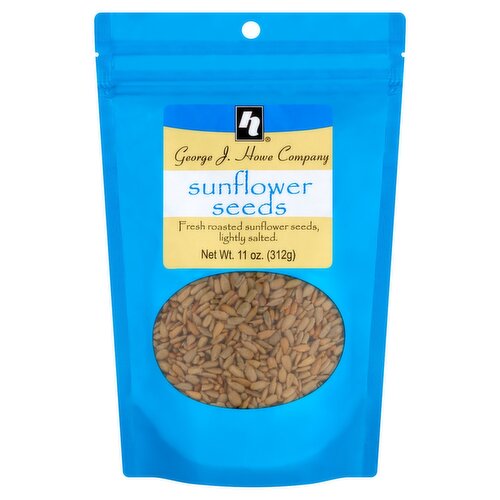 George J. Howe Company Sunflower Seeds, 11 oz
