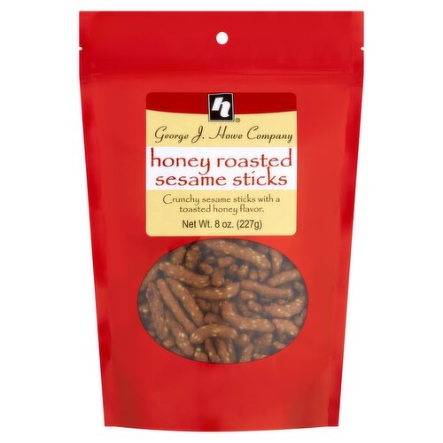 George J. Howe Company Honey Roasted Sesame Sticks, 8 oz