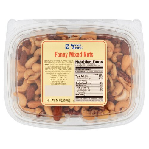 Here's Howe Fancy Mixed Nuts, 14 oz