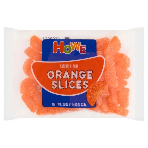 Howe Orange Slices Candy, 22 oz