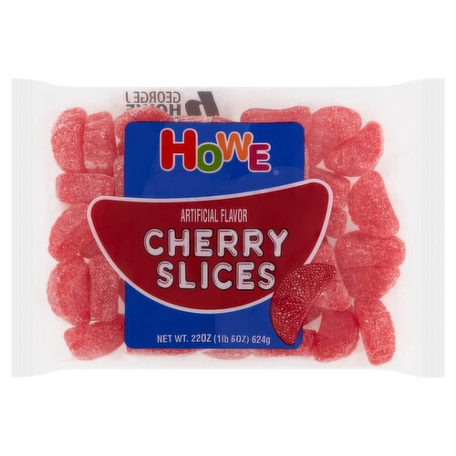 Howe Cherry Slices Candy, 22 oz