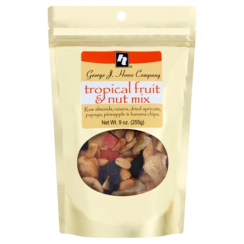 George J. Howe Company Tropical Fruit & Nut Mix, 9 oz