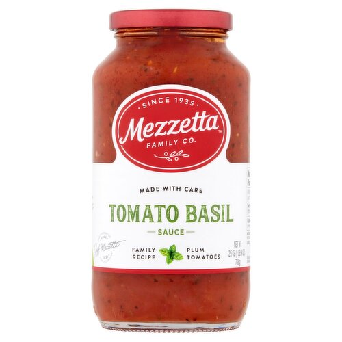 Mezzetta Tomato Basil Sauce, 25 oz