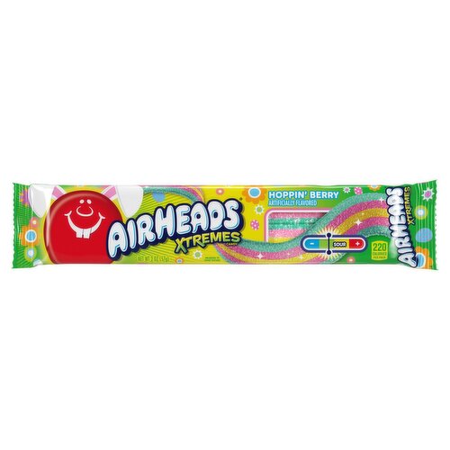 Airheads Xtremes Sour Hoppin' Berry Candy, 2 oz