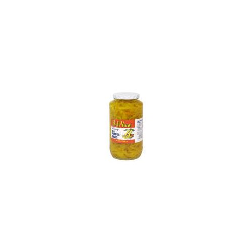 Bell-View Fancy Mild Banana Pepper Rings, 32 fl oz