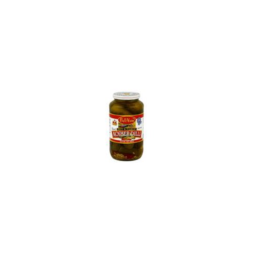 Bell-View Hot & Garlic Kosher Dills, 32 fl oz