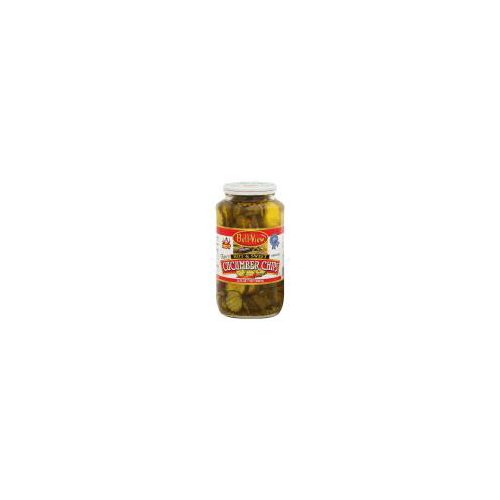 Bell-View Fancy Hot & Sweet Cucumber Chips, 32 fl oz