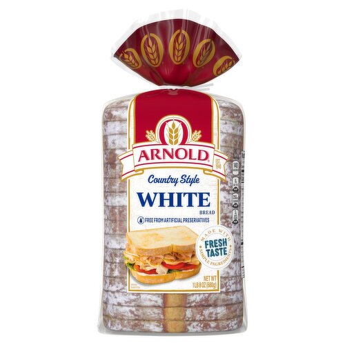 Arnold Country Style White Bread, 1 lb 8 oz