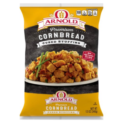 Arnold Premium Cornbread Cubed Stuffing, 12 oz