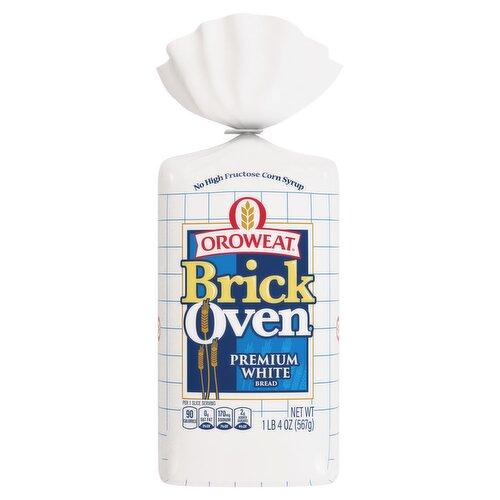 Oroweat Brick Oven Premium White Bread, 1 lb 4 oz