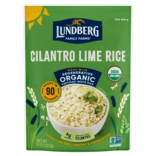 Lundberg Family Farms Cilantro Lime Rice, 8 oz