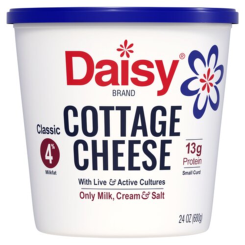 Daisy Pure & Natural Cottage Cheese, 24 oz