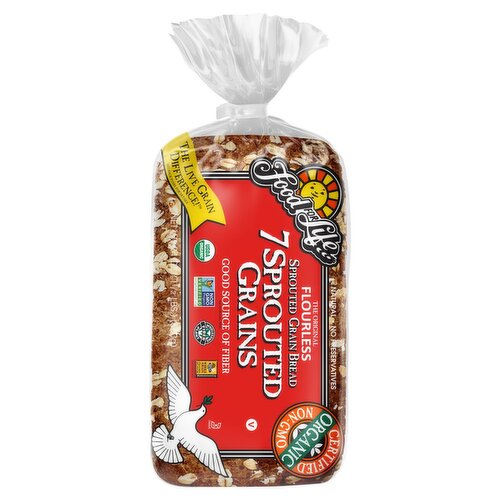 Food For Life The Original Flourless 7 Sprouted Grain Bread, 24 oz
