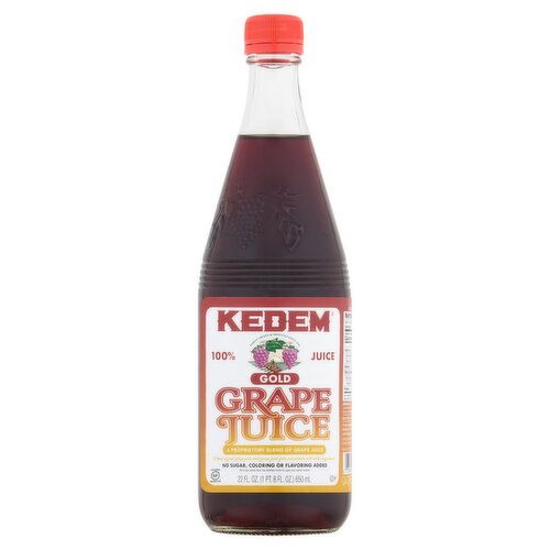 Kedem Gold Grape Juice, 22 fl oz