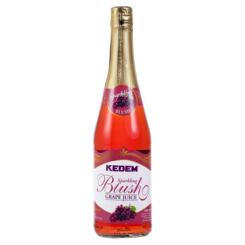 Kedem Sparkling Blush Grape Juice, 25.4 fl oz