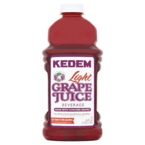 Kedem Light Grape Juice Beverage, 64 fl oz