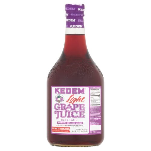 Kedem Light Grape Juice Beverage, 50.7 fl oz