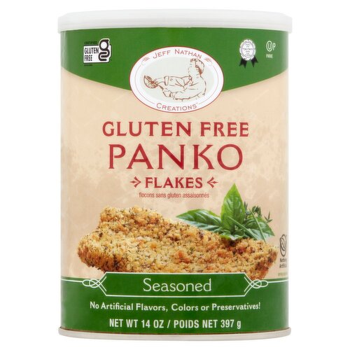 Jeff Nathan Creations Seasoned Gluten Free Panko Flakes, 14 oz