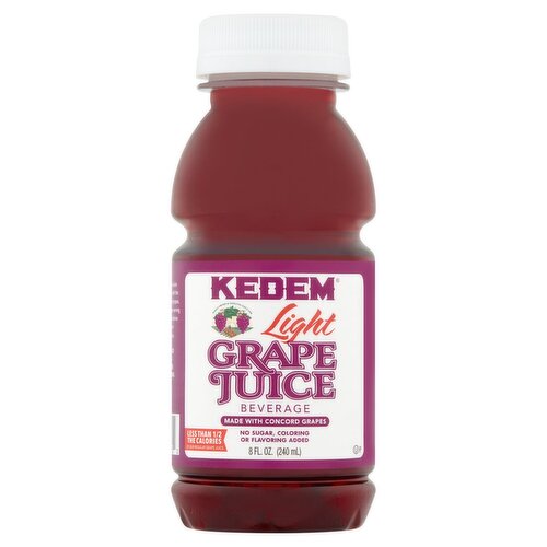 Kedem Light Grape Juice Beverage, 8 fl oz