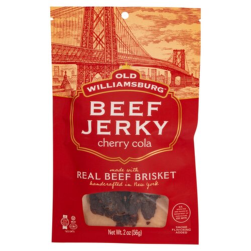 Old Williamsburg Cherry Cola Beef Jerky, 2 oz