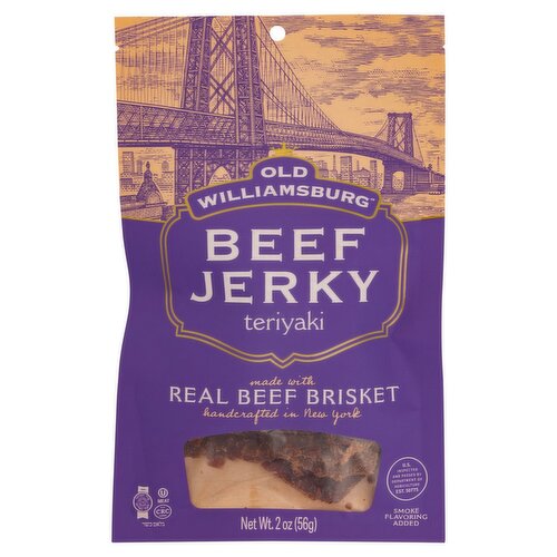 Old Williamsburg Teriyaki Beef Jerky, 2 oz