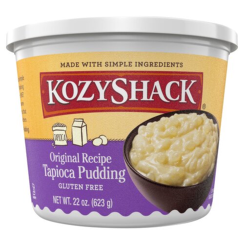 Kozy Shack Original Recipe Gluten Free Tapioca Pudding, 22 oz