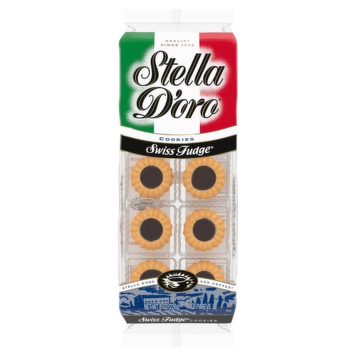 Stella D'oro Swiss Fudge Cookies, 8 oz