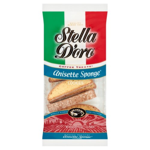 Stella D'oro Coffee Treats Anisette Sponge Cookies, 6.1 oz