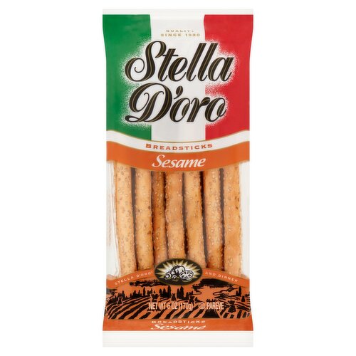 Stella D'oro Sesame Breadsticks, 6 oz