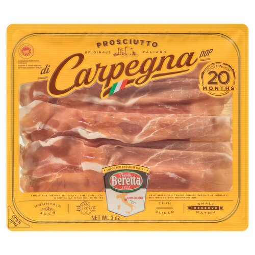 Fratelli Beretta Di Carpegna Prosciutto, 3 oz