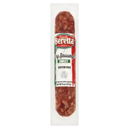 Fratelli Beretta Sweet Dry Sausage, 8 oz