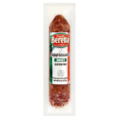 Fratelli Beretta Sweet Soppressata, 8 oz