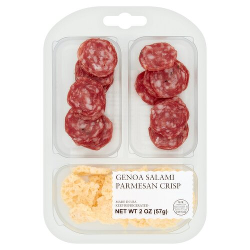 Genoa Salami & Parmesan Crisp, 2 oz