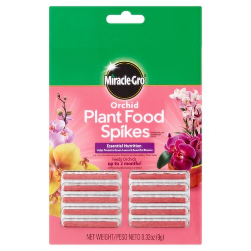 Miracle-Gro Orchid Plant Food Spikes, 0.32 oz