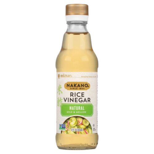 Mizkan Nakano Natural Mild & Mellow Rice Vinegar, 12 fl oz