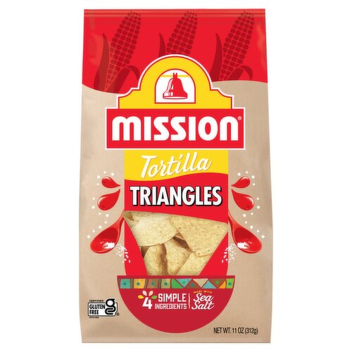 Mission Tortilla Triangles, 11 oz