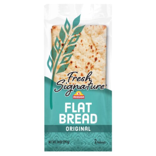 Mission Fresh Signature Original Flat Bread, 2 count, 14 oz