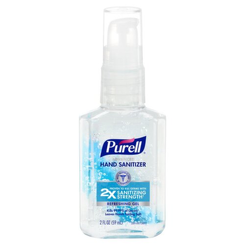 Purell Refreshing Gel Advanced Hand Sanitizer, 2 fl oz