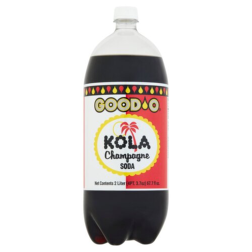 Good-O Kola Champagne Soda, 2 Liters