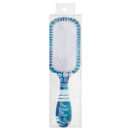 Conair The Knot Dr. Pro Brite Wet & Dry Detangler Brush