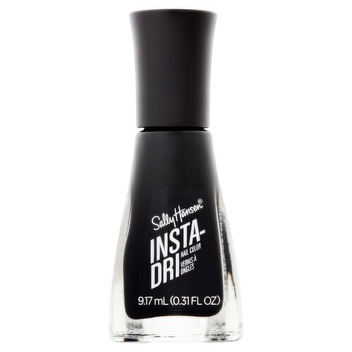 Sally Hansen Insta-Dri 573 Black to Black Nail Color, 0.31 fl oz