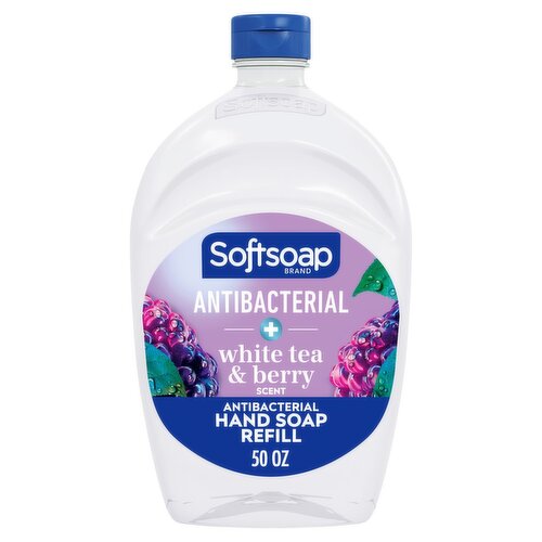 Softsoap White Tea & Berry Scent Antibacterial Hand Soap, 11.25 fl oz, 4 count