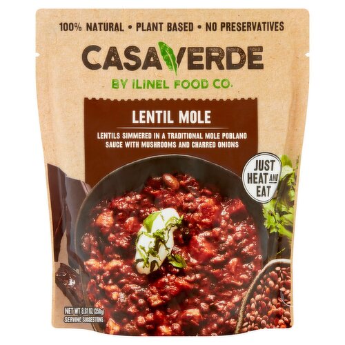 Casa Verde Lentil Mole, 8.81 oz