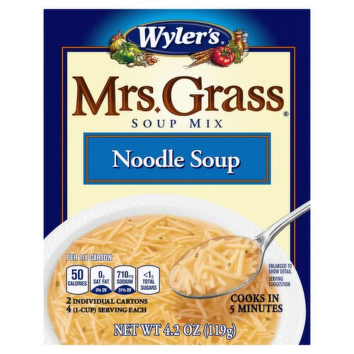 Wyler's Mrs. Grass Noodle Soup Mix, 4.2 oz