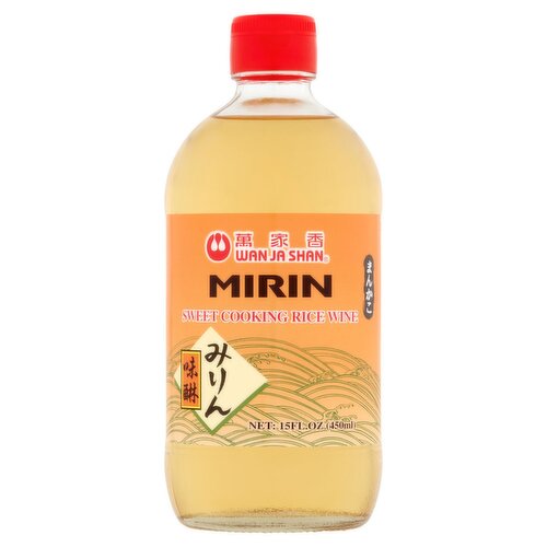 Wan Ja Shan Mirin Sweet Cooking Rice Wine, 15 fl oz