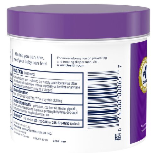 Desitin Maximum Strength Diaper Rash Paste, 16 oz