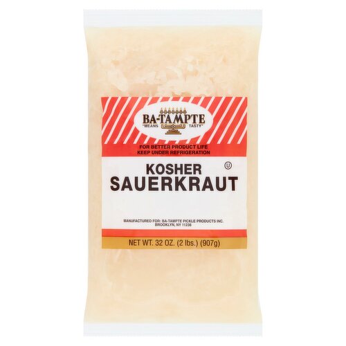 Ba-Tampte Kosher Sauerkraut, 32 oz