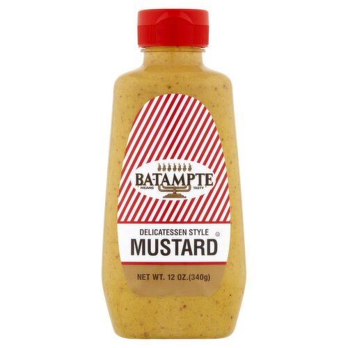 Ba-Tampte Delicatessen Style Mustard, 12 oz