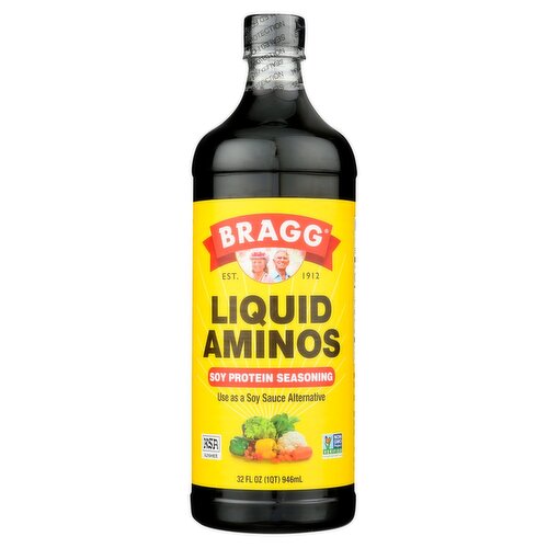 Bragg Liquid Aminos Soy Protein Seasoning, 32 fl oz